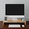 Hastings Home Bamboo Monitor Stand- Computer Desk Organizer and Laptop Riser in Natural Wood Finish 811251STU - alternate 1